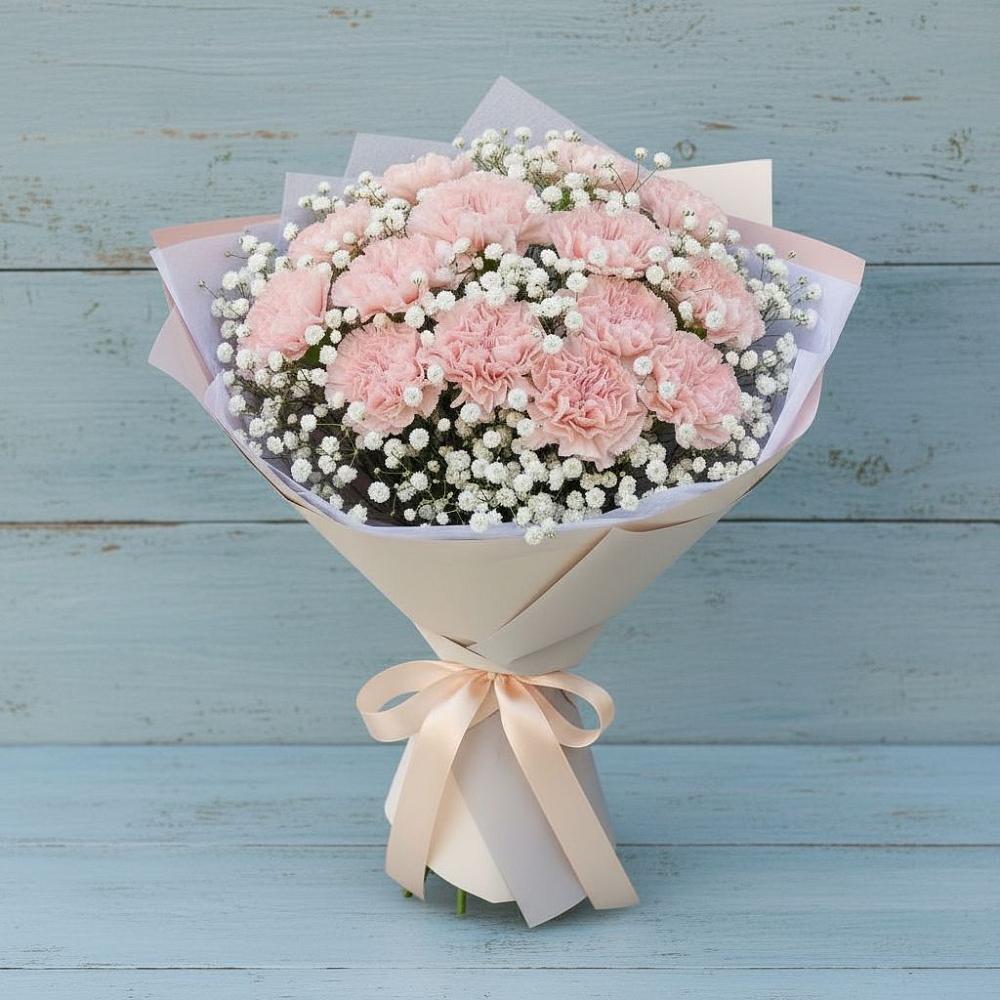 Букет цветов из: Гвоздики в Печоре