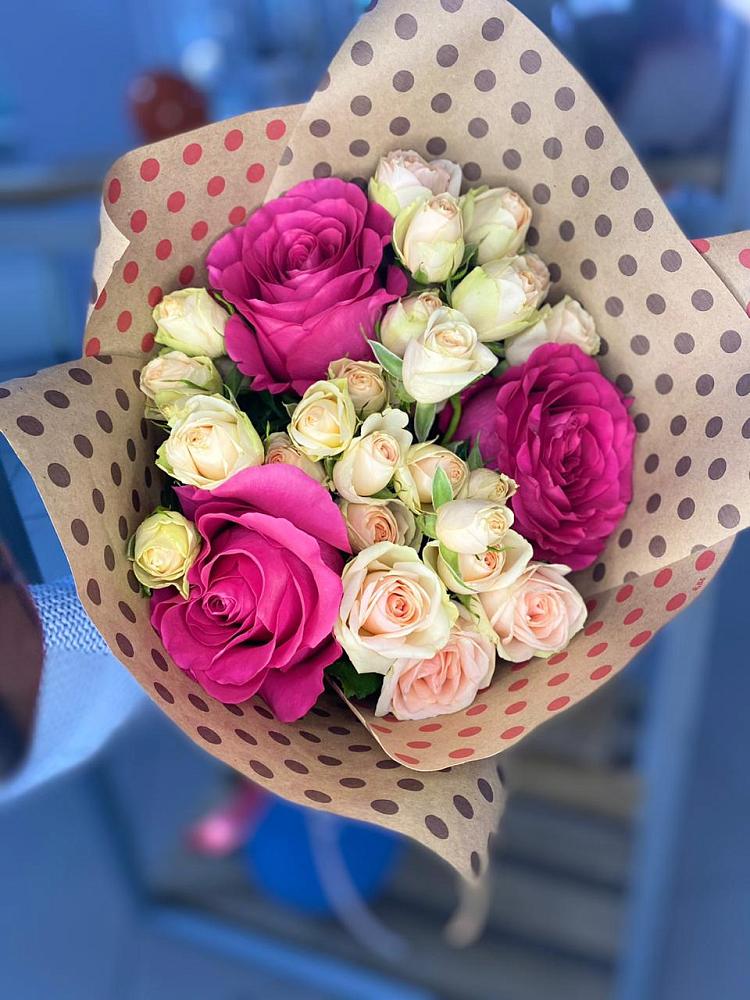 Букет цветов из: Розы в Печоре