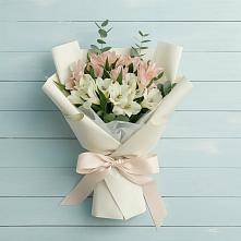 Букет цветов из:  Альстромерии в Печоре