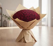 Букет 101 Красная роза в Печоре