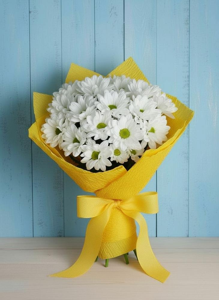 Букет цветов из: Хризантемы в Печоре