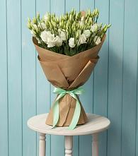 Букет цветов из:  Лизиантусы в Печоре