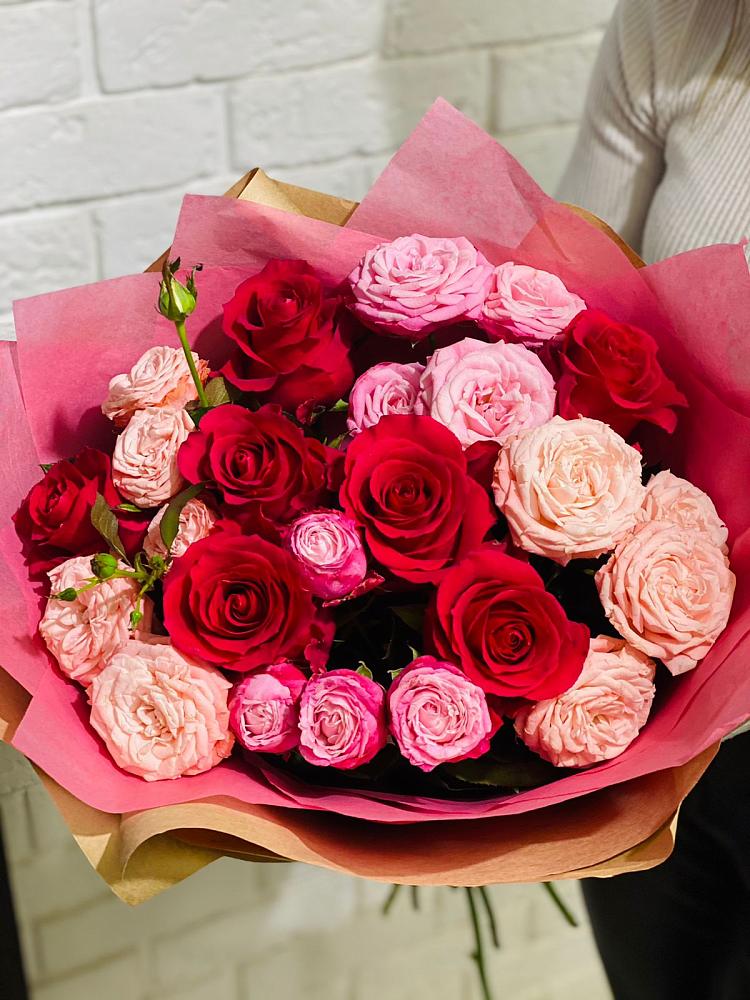 Букет цветов из: Розы в Печоре