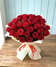 Букет 29 Красных роз в Печоре