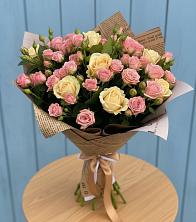 Букет цветов из:  Розы в Печоре