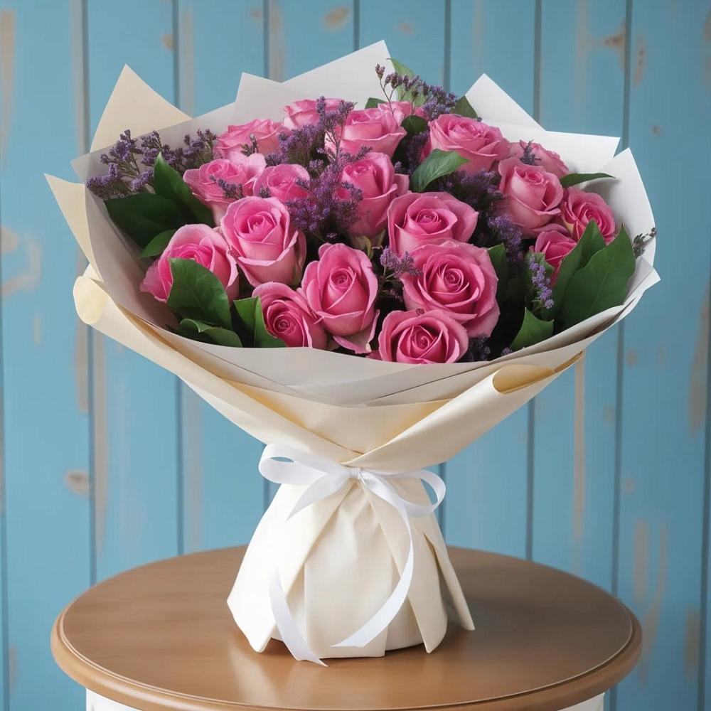 Букет цветов из: Розы в Печоре