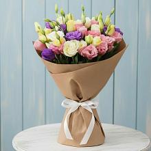 Букет цветов из:  Лизиантусы в Печоре
